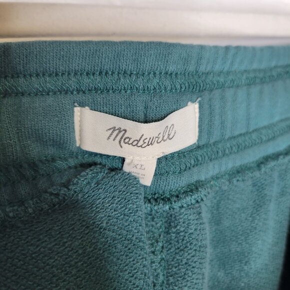 Madewell Women's XL Classic Sweatpants Green - Picture 3 of 4